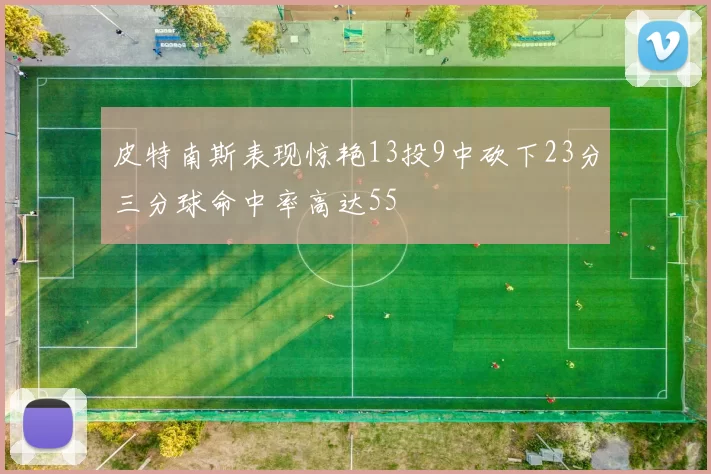皮特南斯表现惊艳13投9中砍下23分三分球命中率高达55
